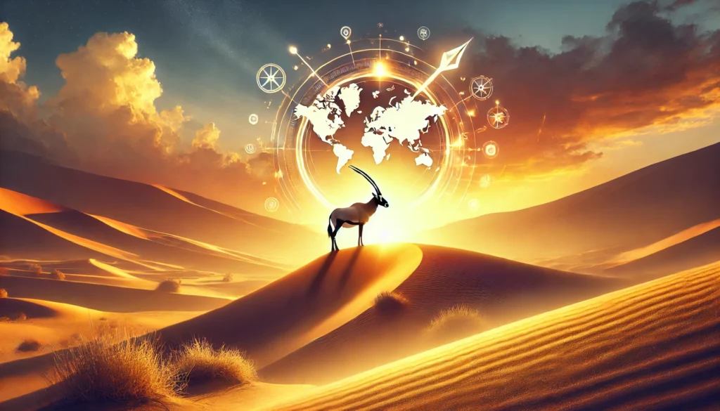 غزال المها أوريكس فواياج oryx voyage