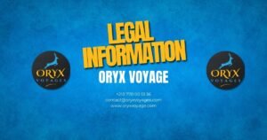 Legal Information Oryx Voyage