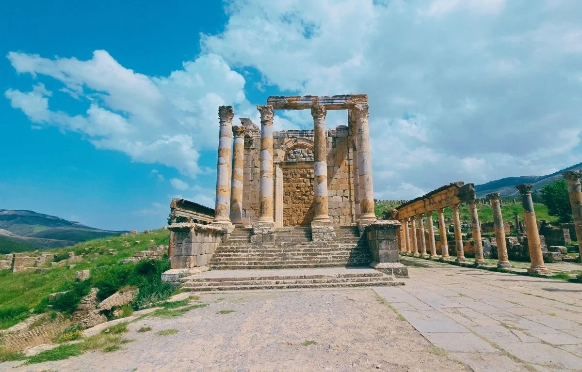 Temple of Gens SeptimiaDjemila Algeria