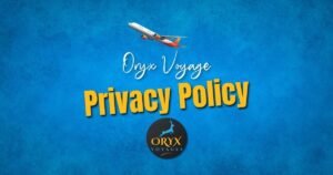 Privacy Policy Oryx Voyage