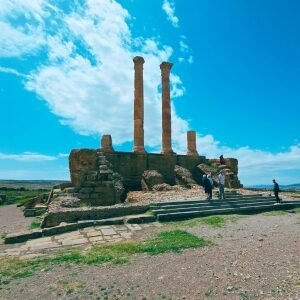 the big temple timgad algeria