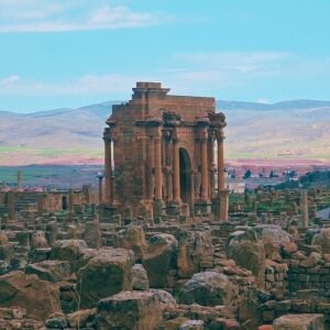 trajan arch timgad algeria