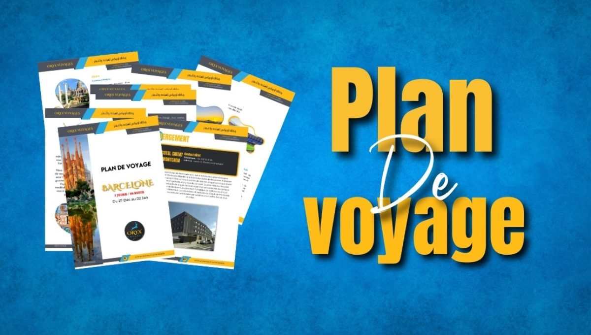 Plan de voyage
